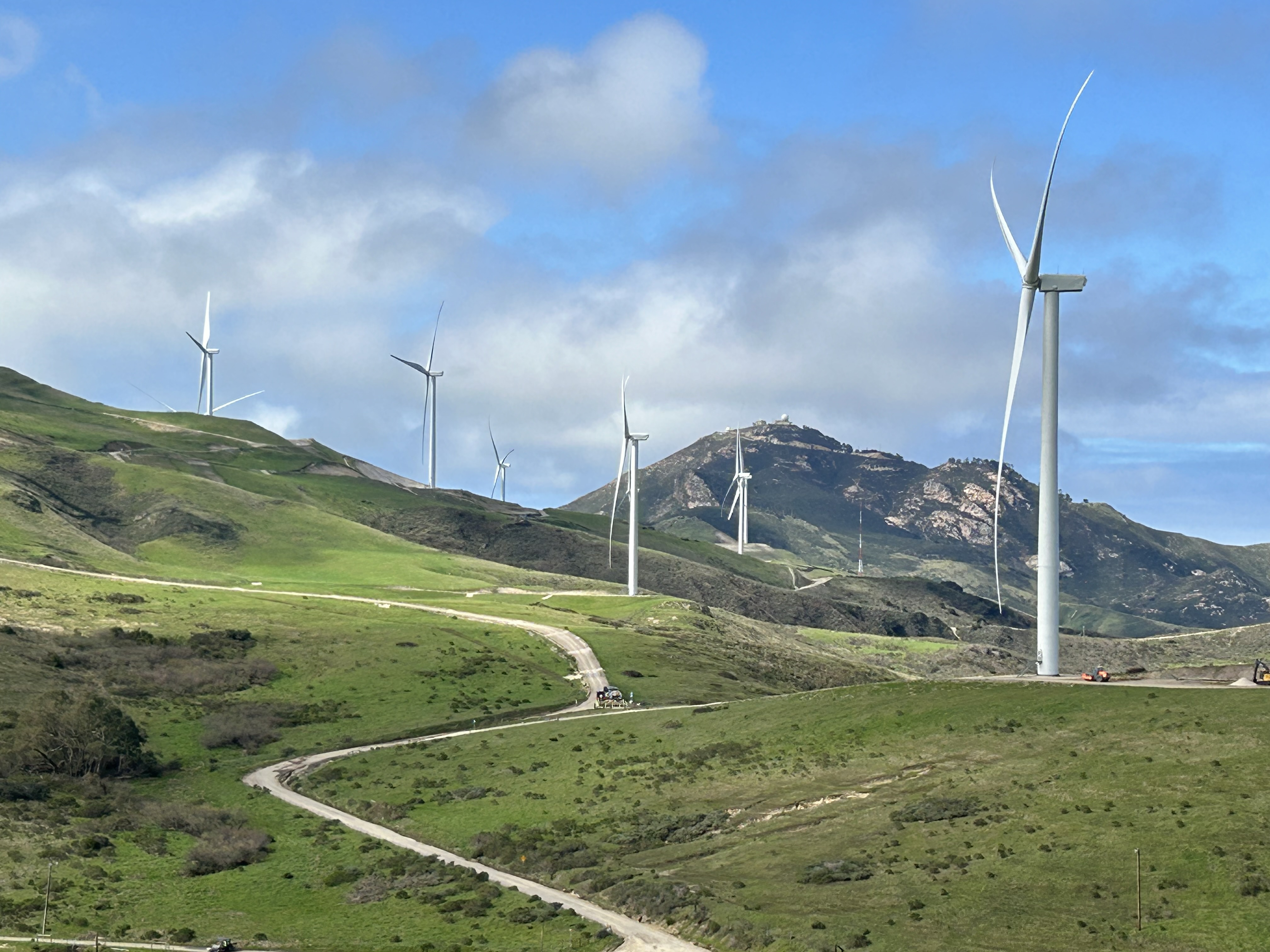 wind turbines