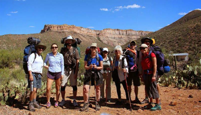 ICO (Inspiring Connections Outdoors) training in Arizona