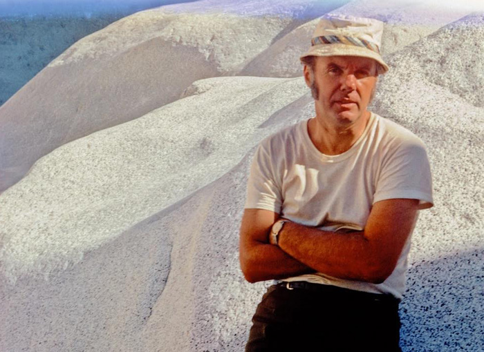 John Robinson in Baja California, Mexico, in 1971