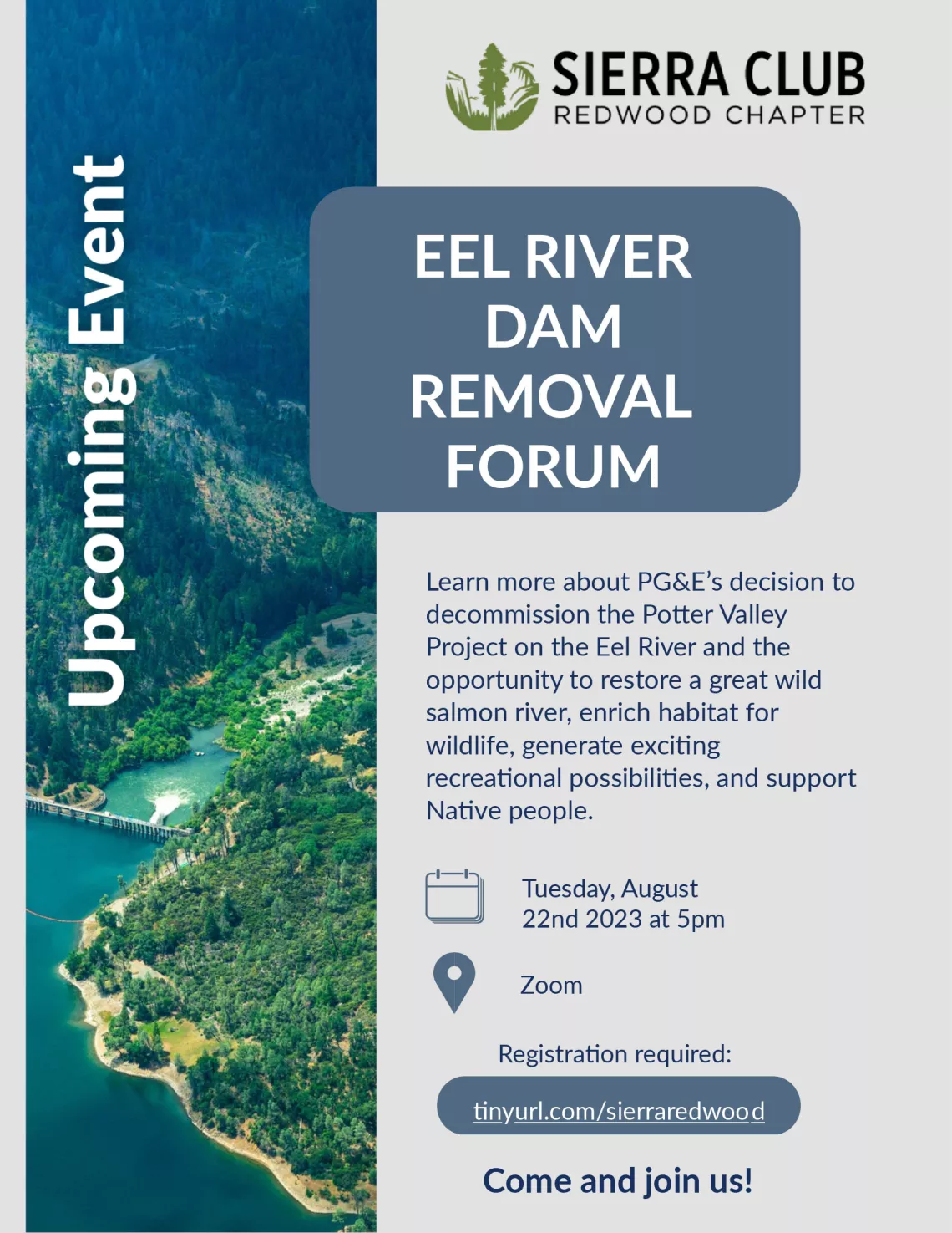 Eel River forum flyer