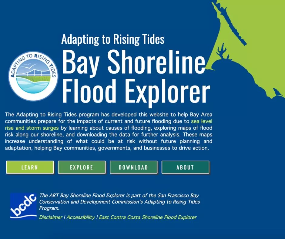 Adapting to Rising Tides' Bay Shoreline Flood Explorer