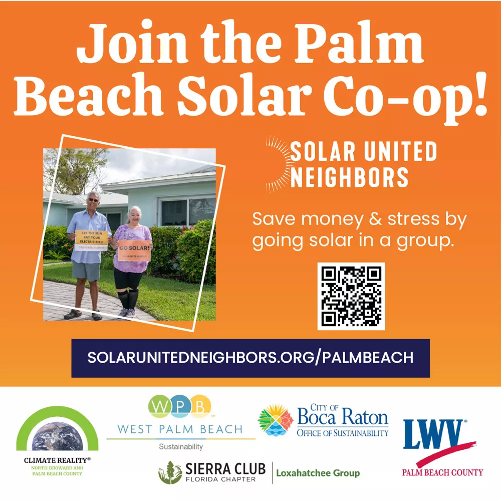 Join the Palm Beach Solar Co-op! flyer