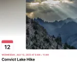 Convict Lake Hike