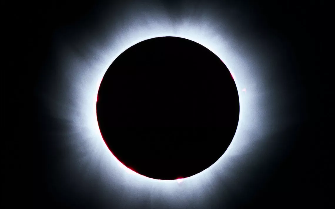 A total solar eclipse arrives at the North Pole in March.