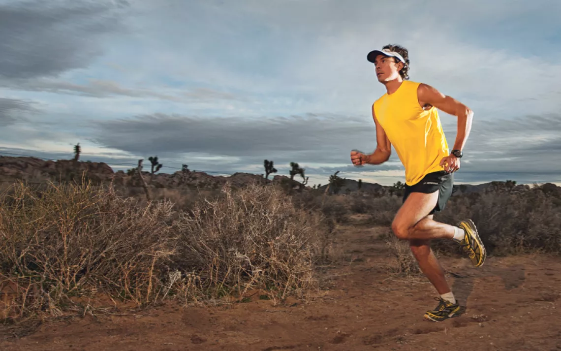 Vegan ultramarathoner Scott Jurek