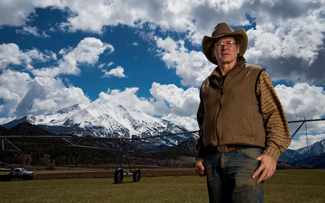 Colorado rancher Jock Jacober 