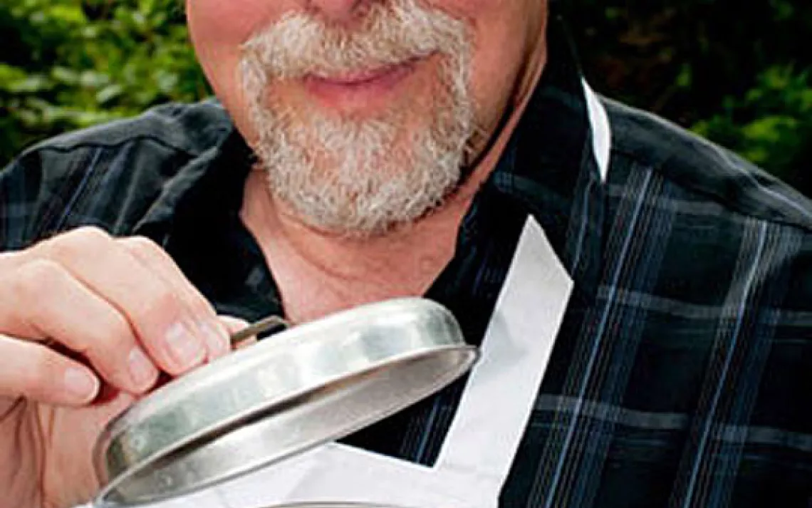 Insect chef David George Gordon