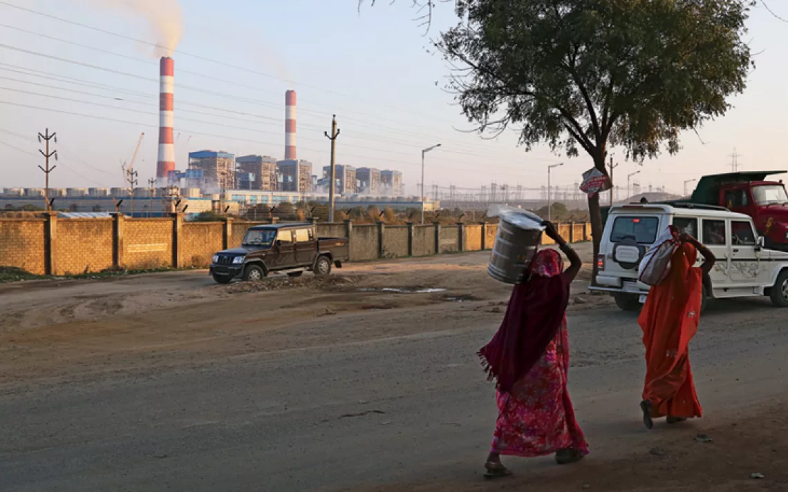 In a little-known pocket of India, jungles and  communities have been leveled by decades  of power plant development. The latest project  was financed by U.S. taxpayer dollars.