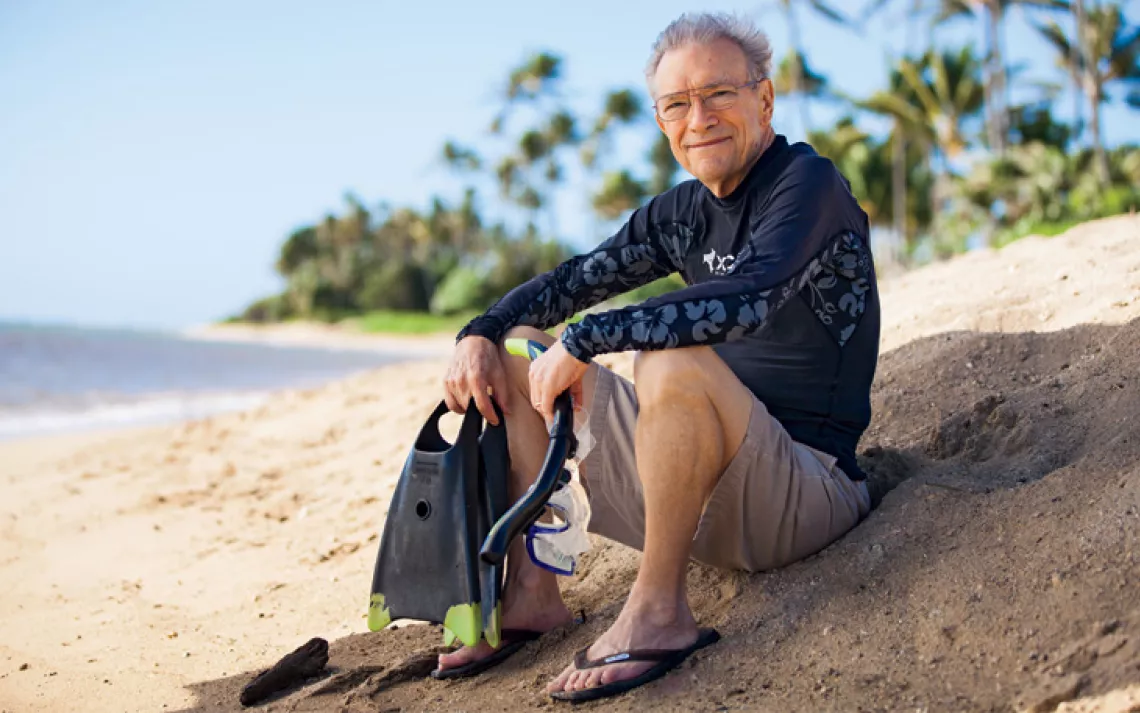 Dave Raney is an ocean activist in Honolulu and a member of the Sierra Club's Marine Action Team.