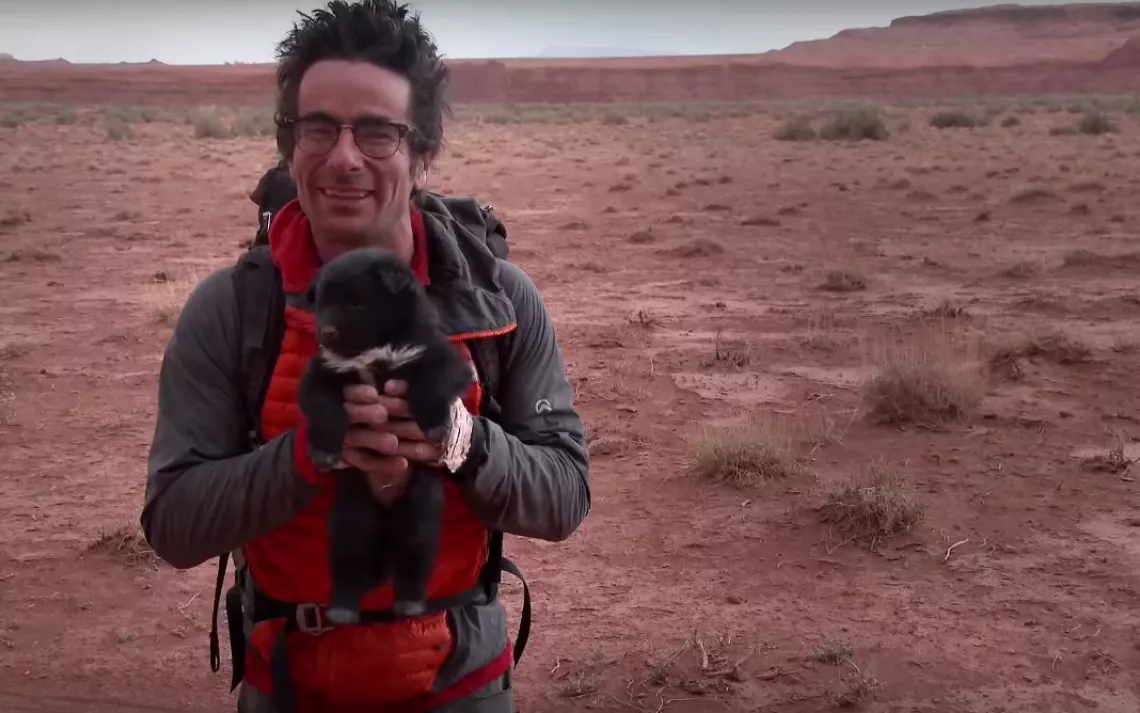 Adventurer Rescues Puppy