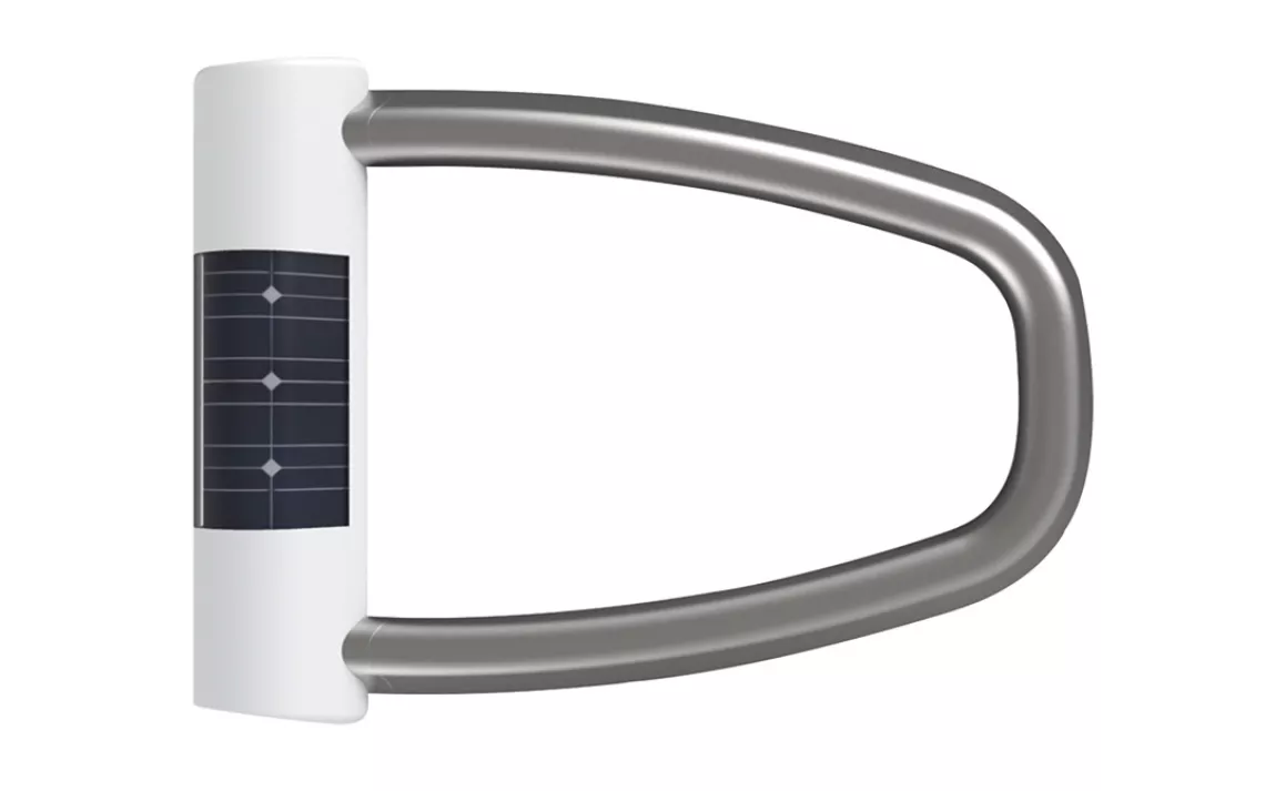 Skylock's solar-powered bike lock syncs with your phone.
