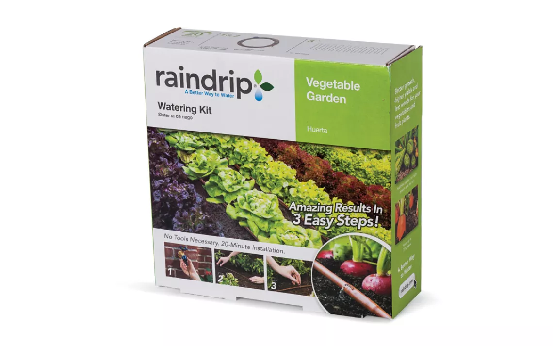 Raindrip's Flower, Shrub and Tree Kit enables hassle-free watering.