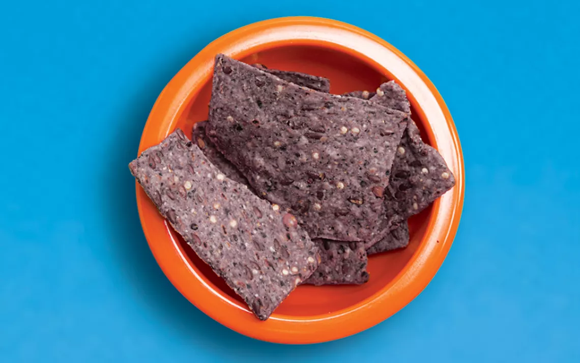 Naked Blues Corn Tortilla Chips from Way Better Snacks