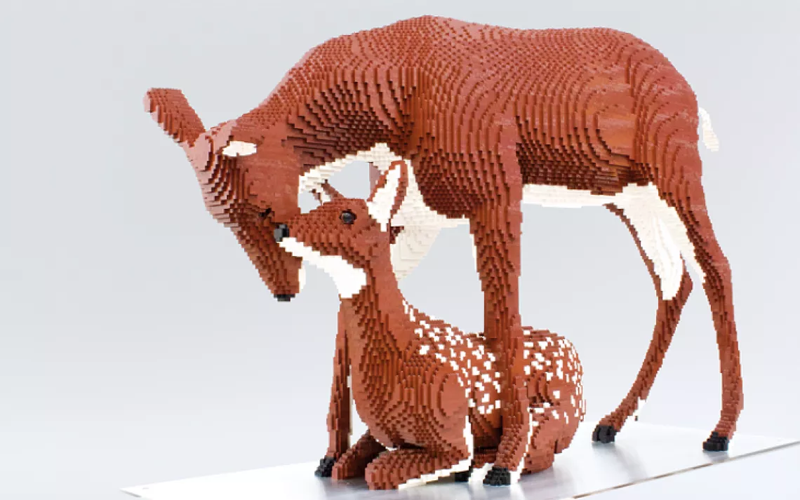 Sean Kenney's "Fawn and Doe," 2015