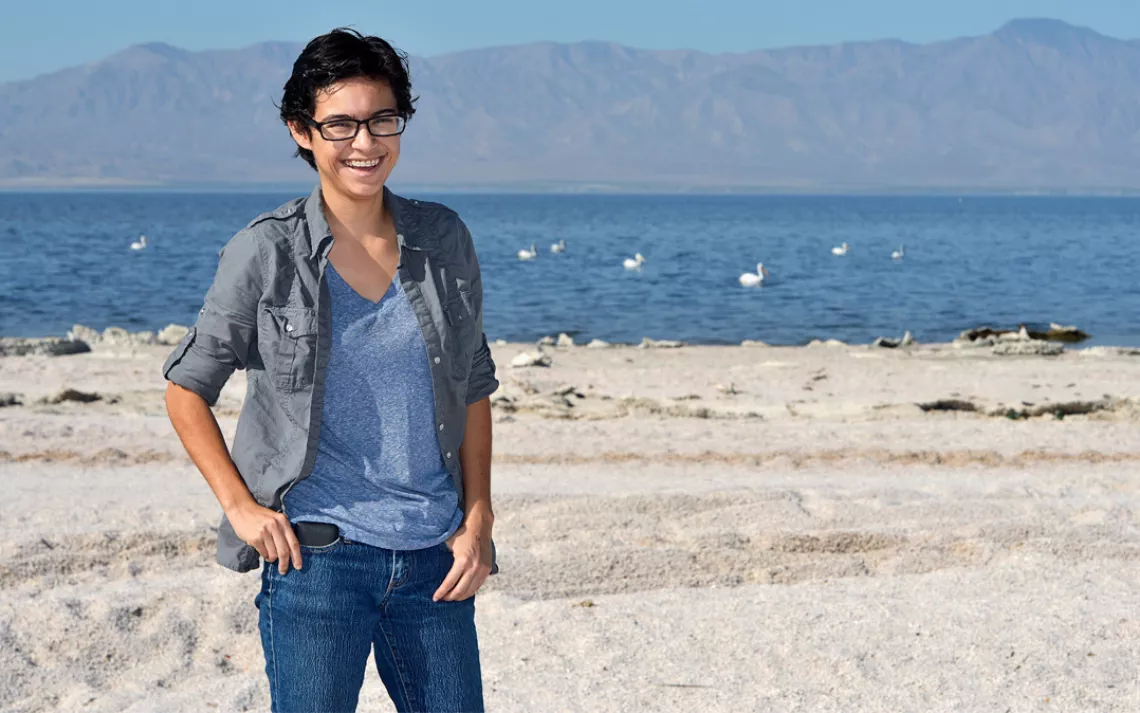 Cynthia Portillo organized high school students to combat air pollution in the Coachella Valley.