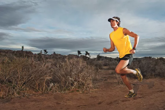 Vegan ultramarathoner Scott Jurek