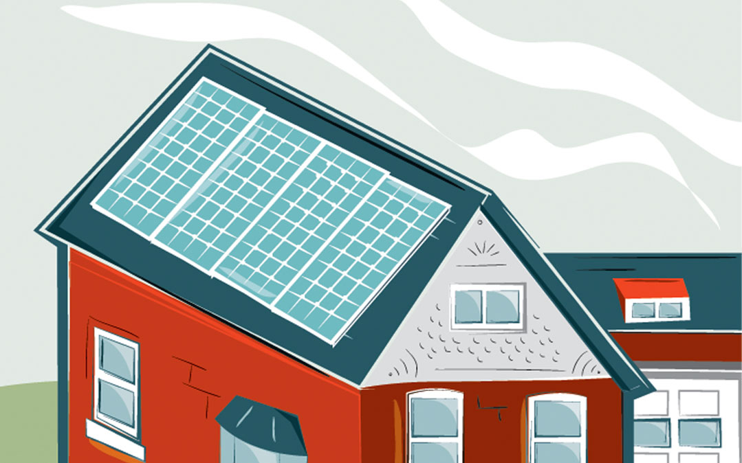 No technology is driving the greening of suburbia faster than rooftop solar.