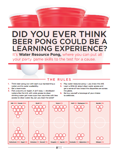 Water Pong