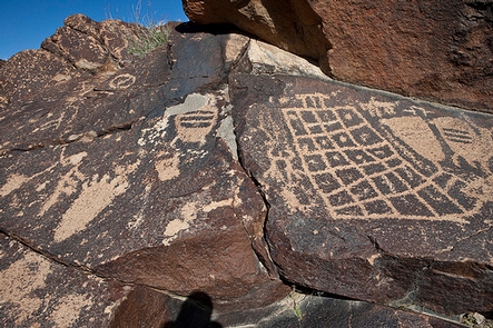 Petroglyphs in the Sloan Canyon Natl Conservation Area