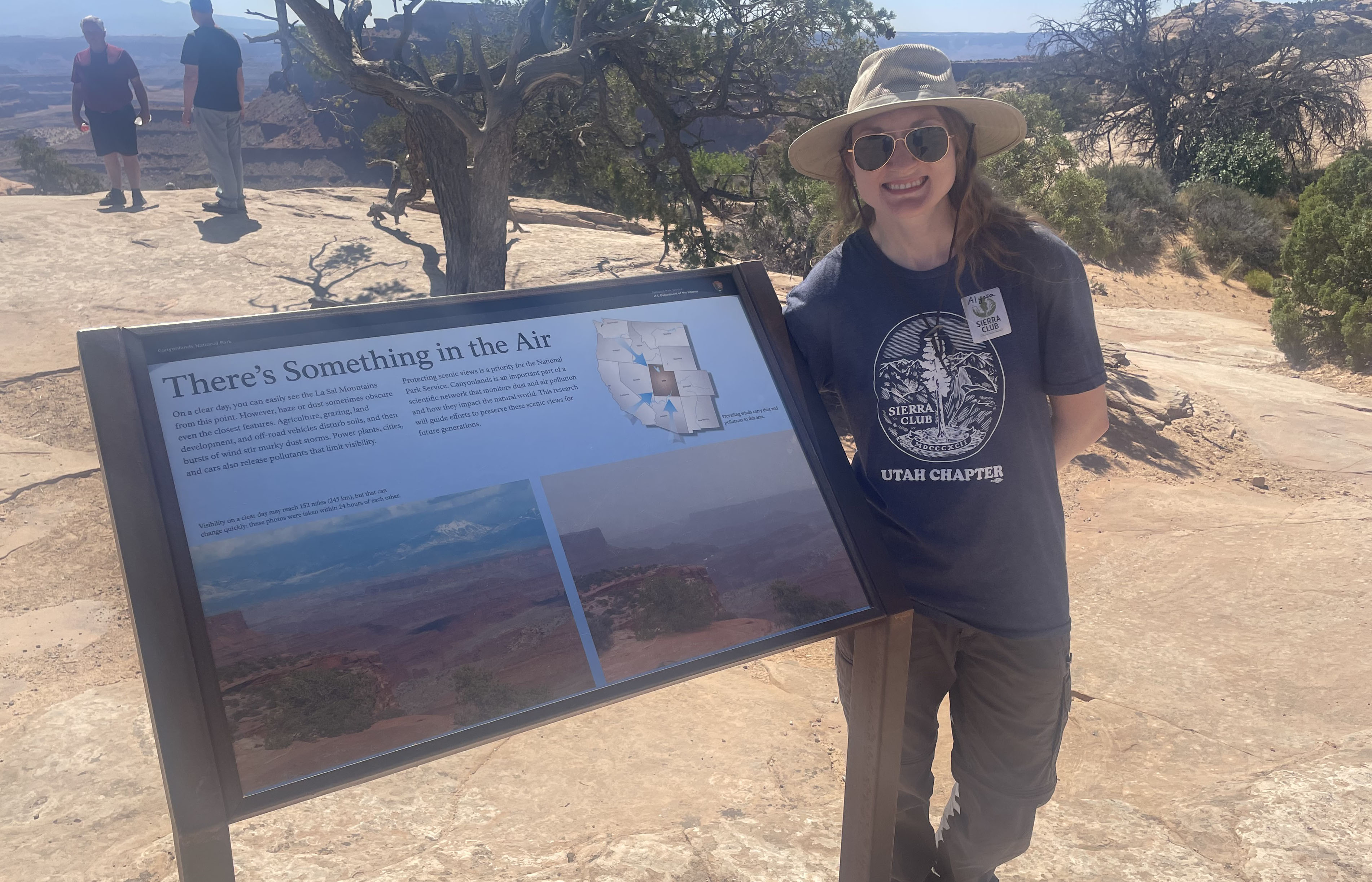 There’s Something in the Air at Canyonlands National Park …. and it’s not natural. -- Alyssa C.