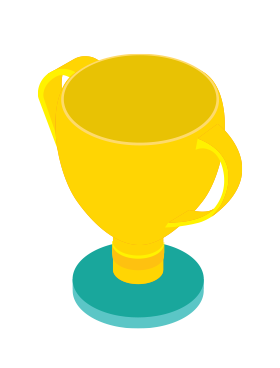 gold trophy