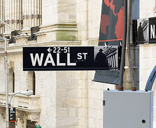 Wall Street sign