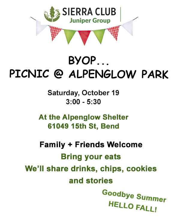 Alpenglow Picnic Flyer