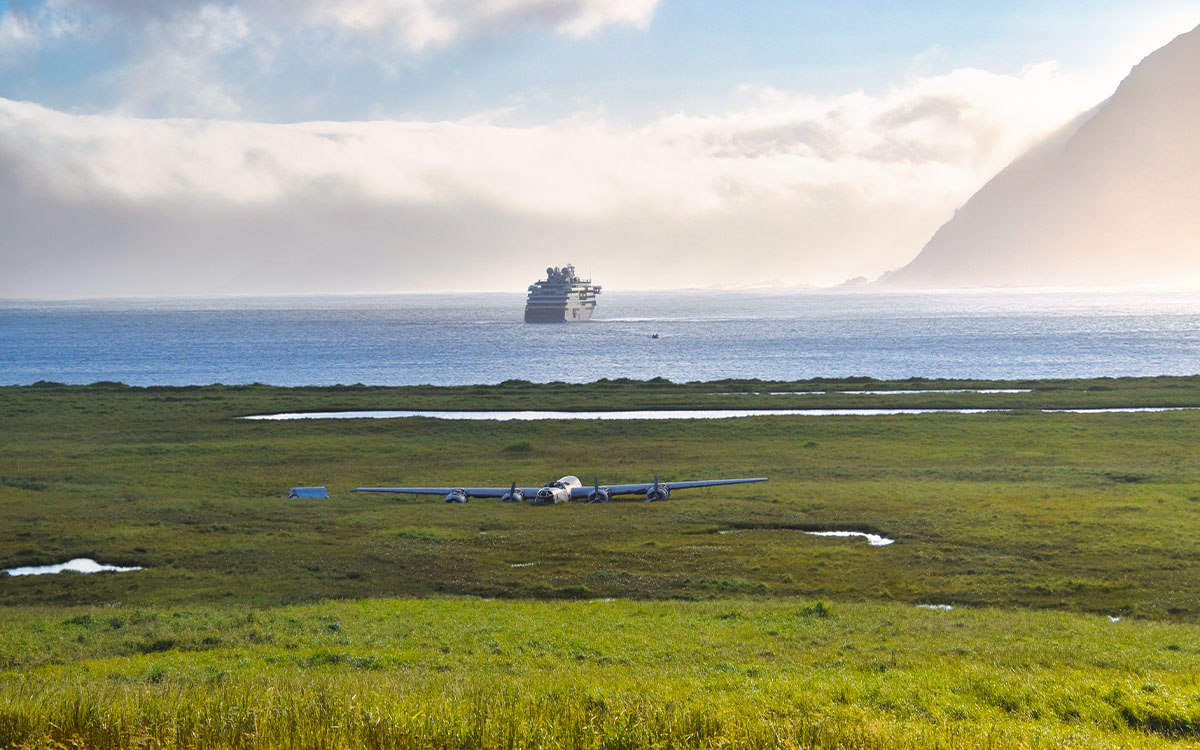 Dutch Harbor on Unalaska Island in the Aleutians. | Photo courtesy Brandon Withrow