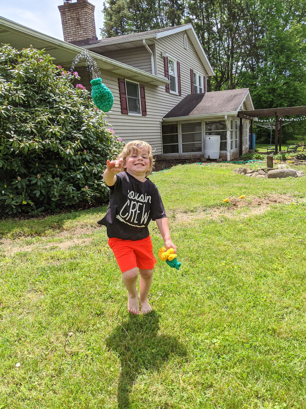 Reusable Water Balloons Child Throwing