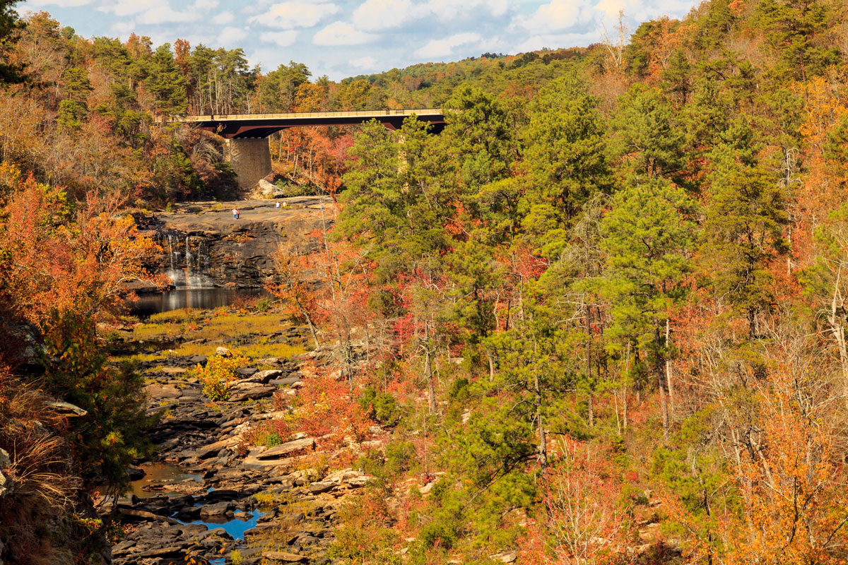 Little River Canyon in Fall