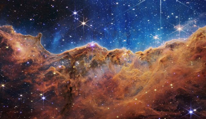 NASA photo of Carina Nebula