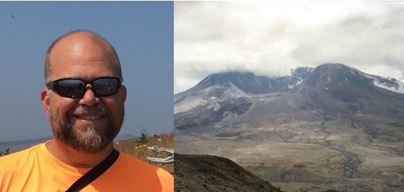 Jon Clark at Mount St. Helens Volcanic National Monument