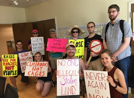 Sierra Club Chicago Group Solidarity Team - Immigrants Rights March July 2019