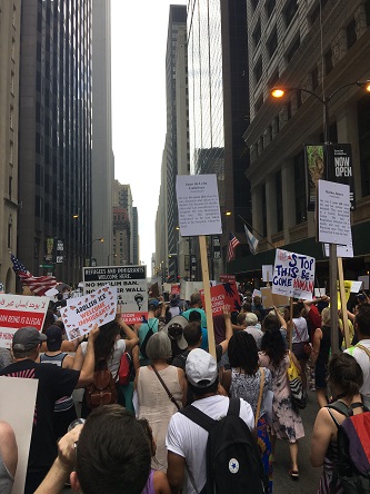 Sierra Club Chicago Group Solidarity Team - Immigrants Rights March July 2019