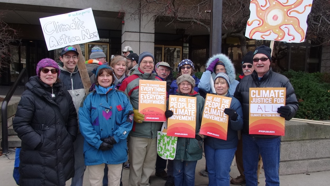 Sierra Club Members at Climate March