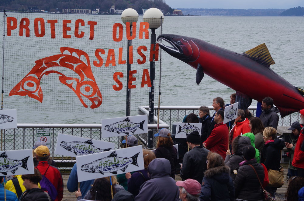 rally for Puget Sound