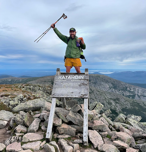 Not stopping here, Matt Hengst continues the trek onward into Canada.