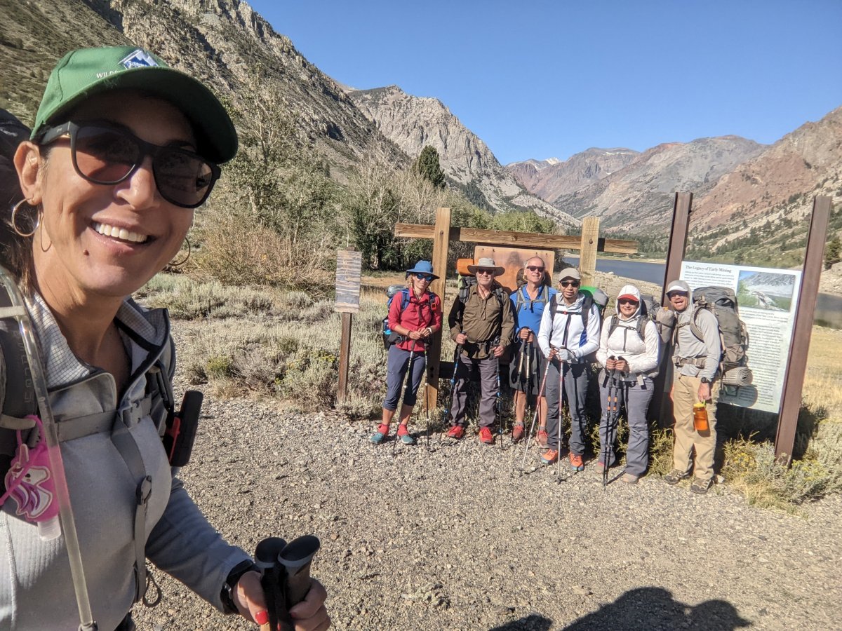 Lubna Debbini with WTC Participants