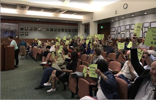 Community rallies against oil drilling in Culver City CA