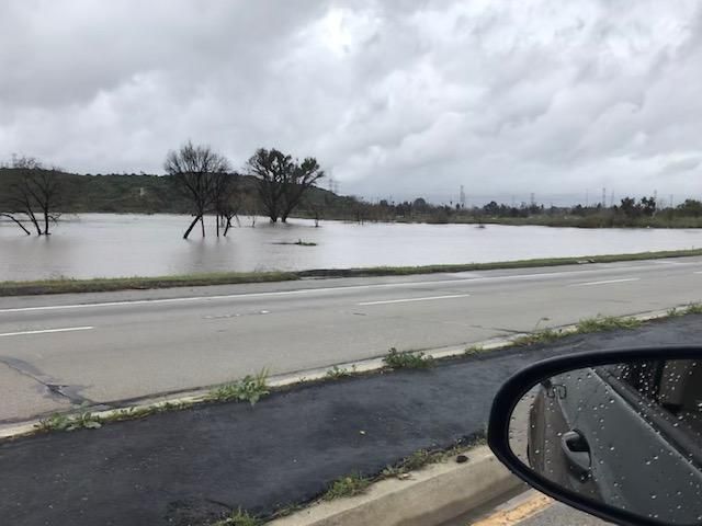 Rosemead Blvd above Wittier Narrows Dam