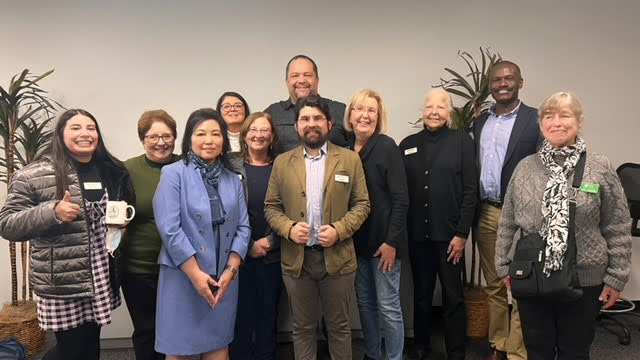 Ben Jealous with Angeles Chapter ExComm Members