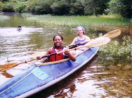 Kayak practice