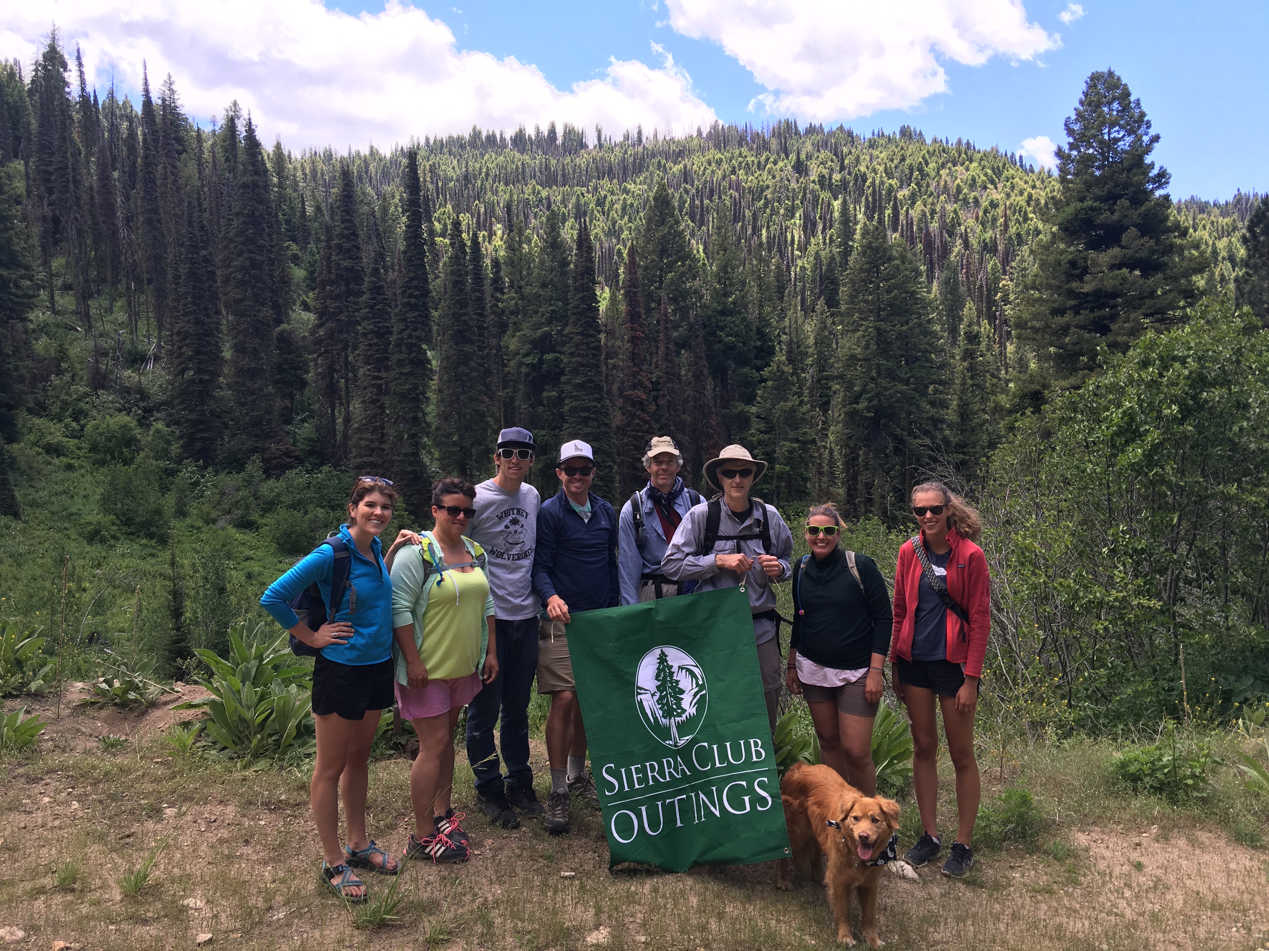 Sierra Club volunteers explore site of proposed CuMo mine