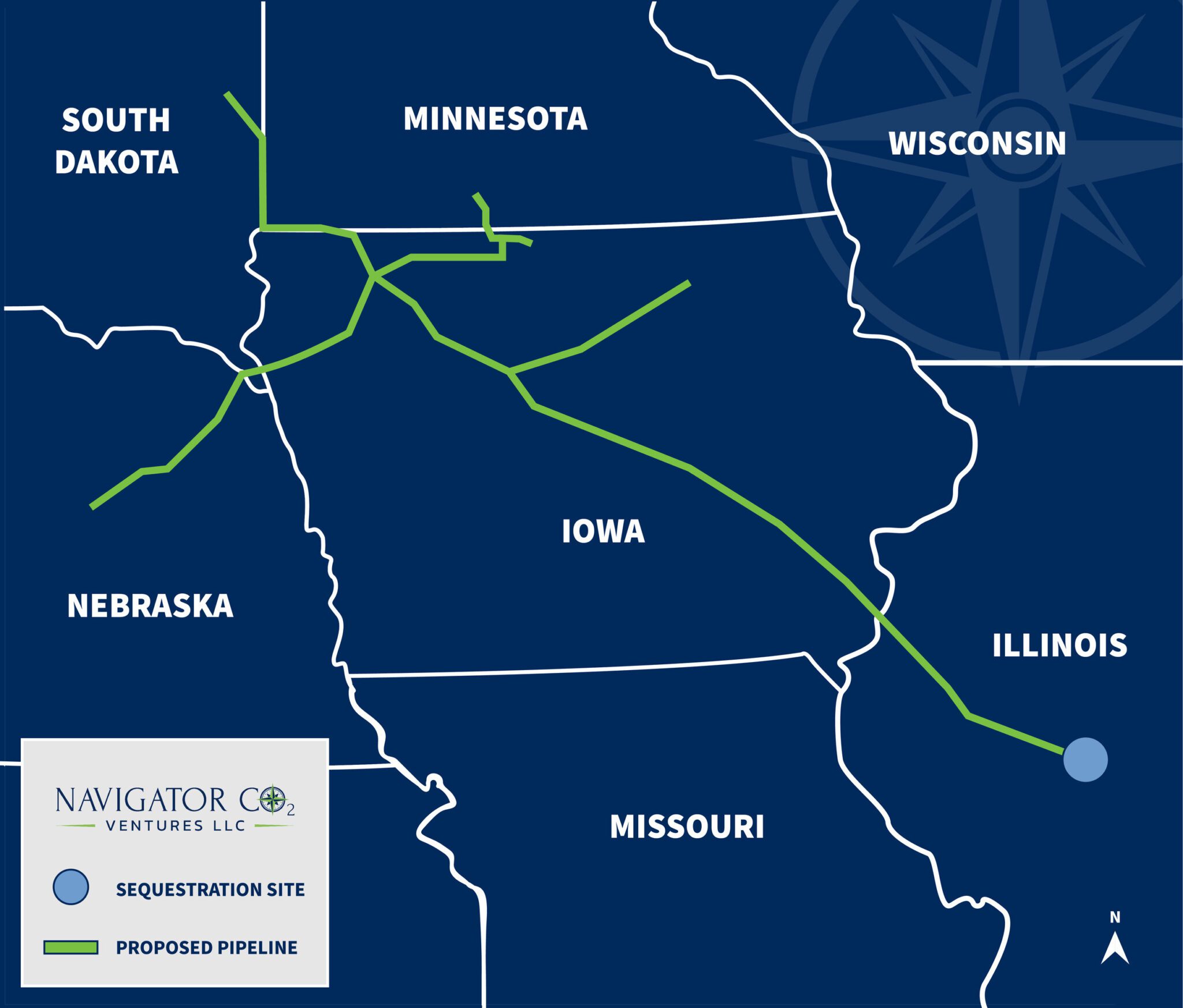 Map of proposed Navigator Pipeline