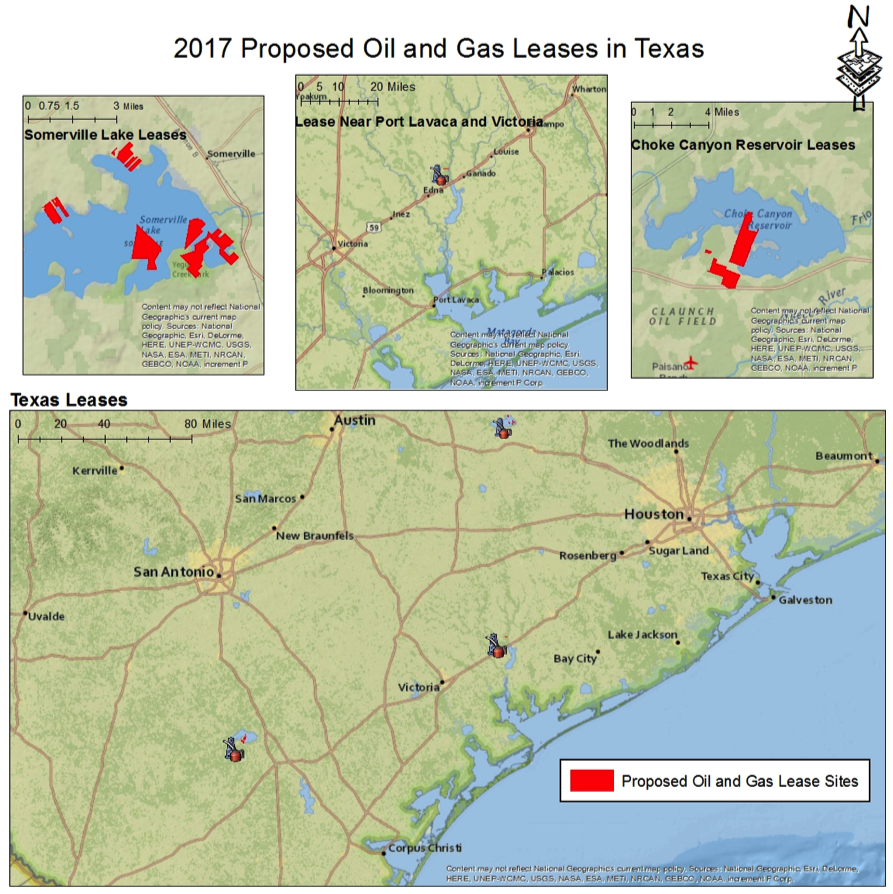 2017 Proposed BLM Oil and Gas Leases Map
