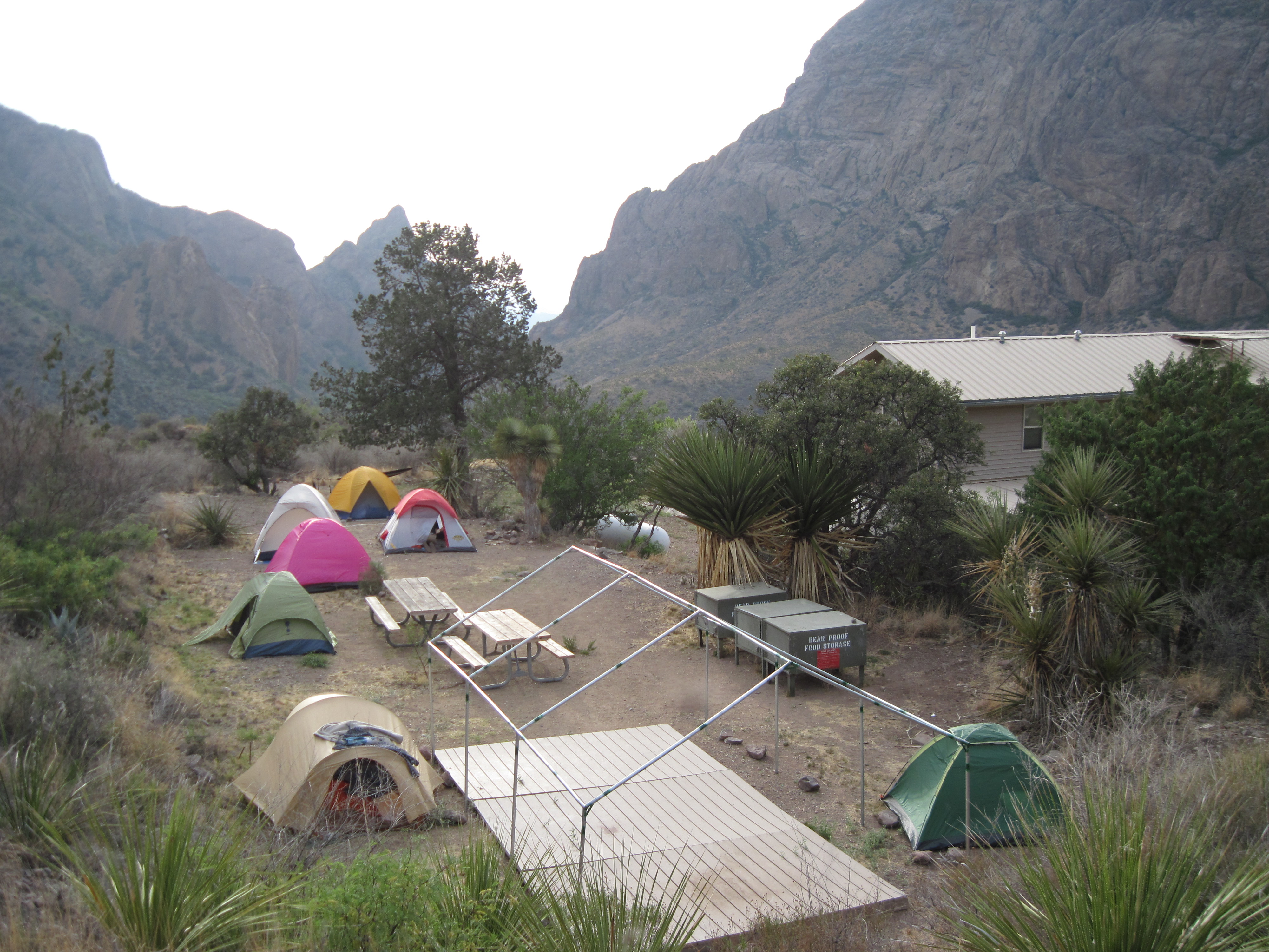 Remuda camping area, near The Window