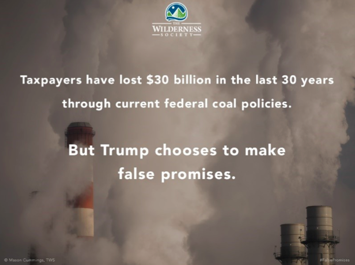 False promises from Trump