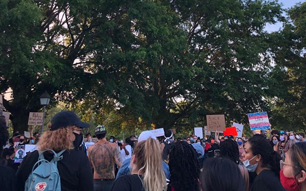 Black Lives Matter rally in Leonardtown, MD