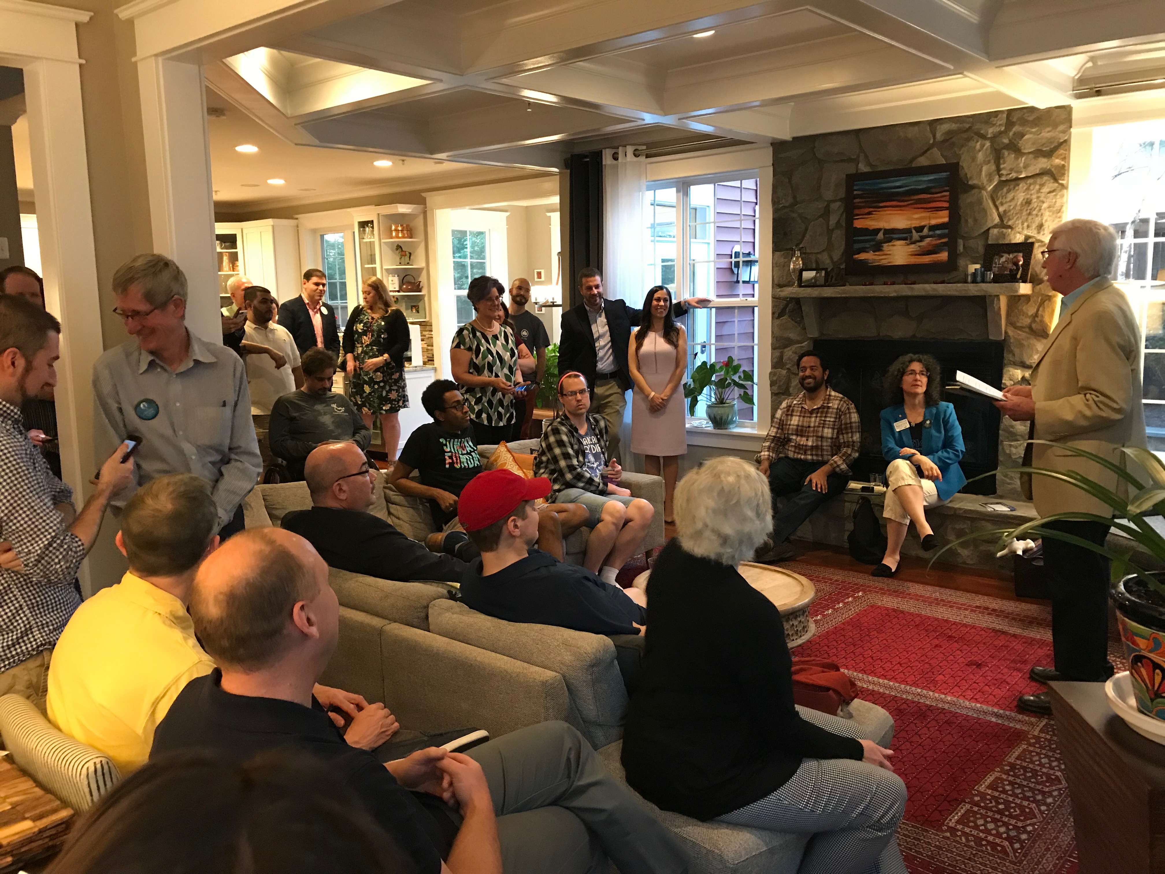 Group attending Transit Social on 4/14/2018 (photo 3 of 4)