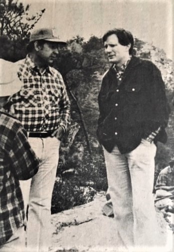 Joe Grimsley and Robbie Cox in the 1980s